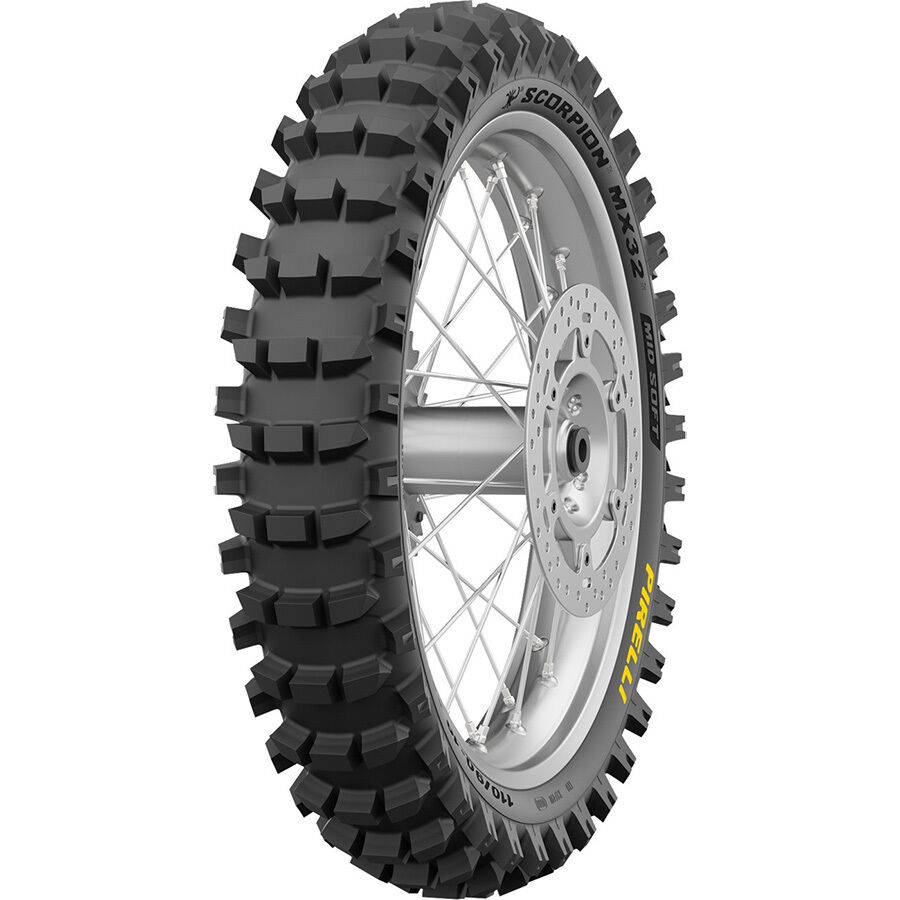 Pirelli Scorpion MX32 Mid Soft 120/80 -19 63M TT Rear NHS NEW