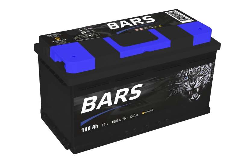 АКБ 6СТ-100о/п BARS 800A