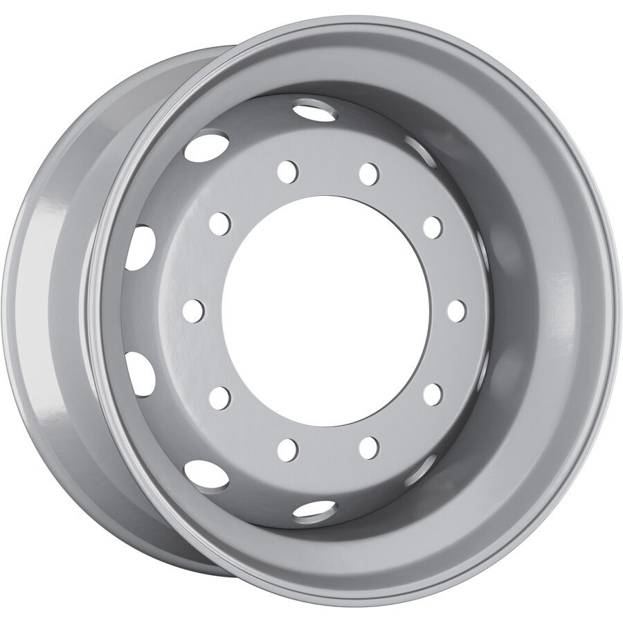 WHEELPLUX (22.5х11.75 WP) 22.5x11.75 10x335 ET120 CB281 Silver 16 мм 5000 кг внешний вентиль, (без упаковки)