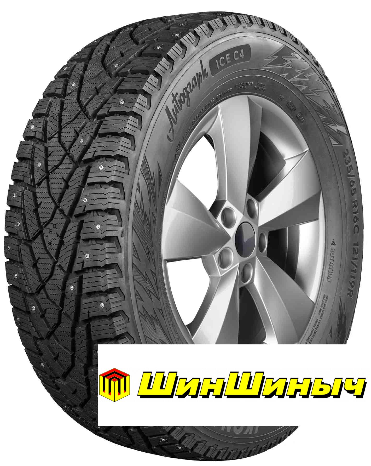 Ikon 215/65 r16c Autograph Ice C4 109/107R Шипы