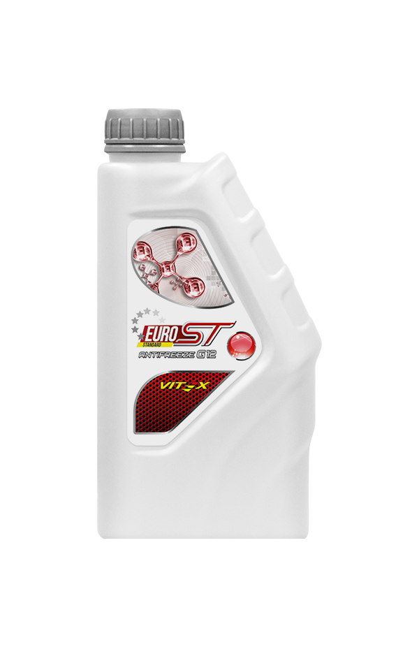 Антифриз Vitex EURO ST G12 красный 1L (№V102001)